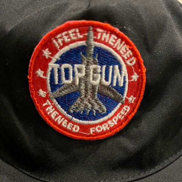 Top Gun Hat Adjustable Elastic Back Need for Speed Black - Picture 2 of 4